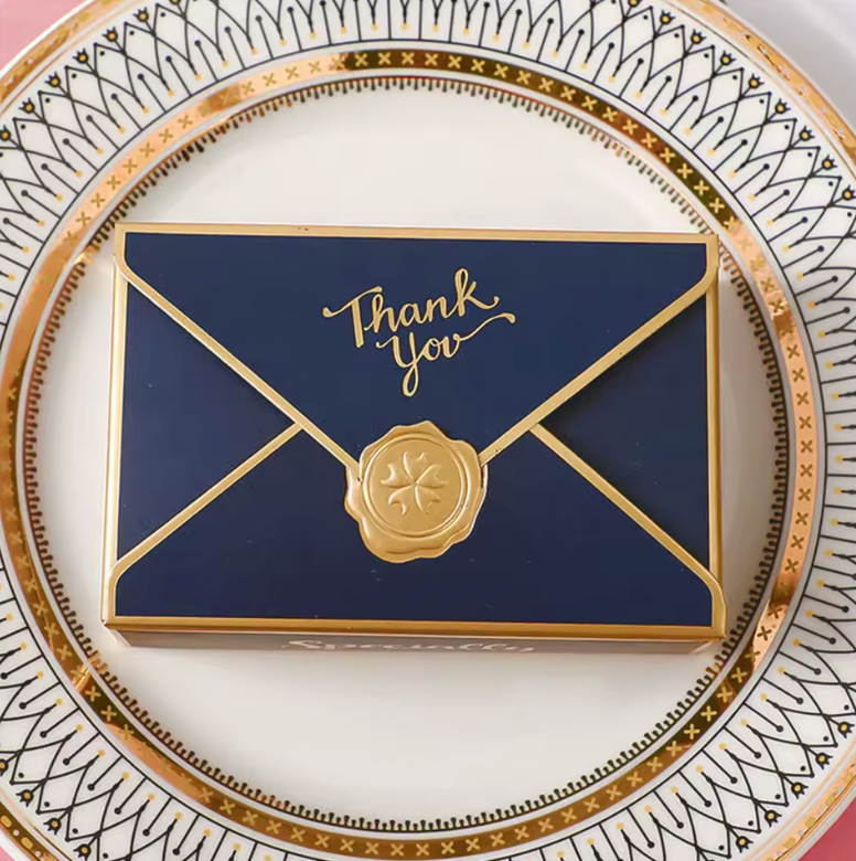 Blue Envelope Shaped Gift Boxes